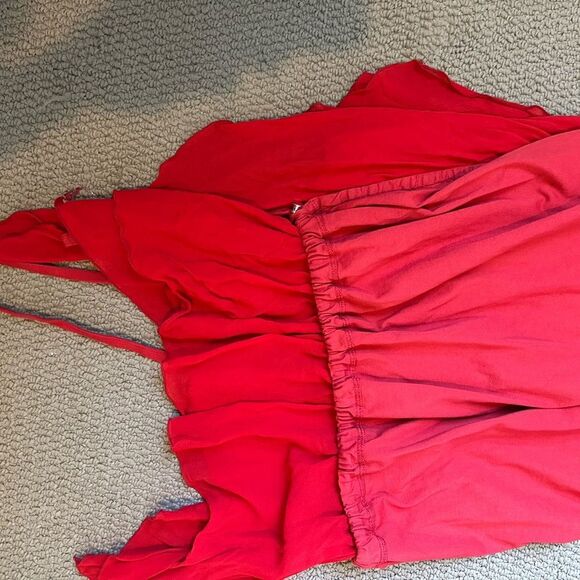 Diesel Vibrant Red Casual Dress size M - Picture 8 of 9